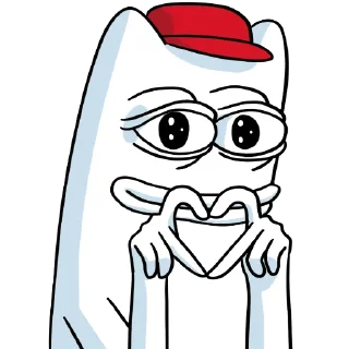 Telegram stiker 🥰 Shiro - Tabi