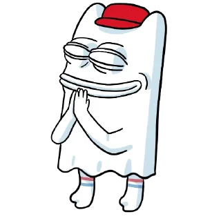 Telegram stiker 😇 Shiro - Tabi