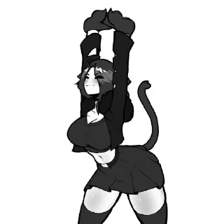 Telegram sticker 👍 Кися