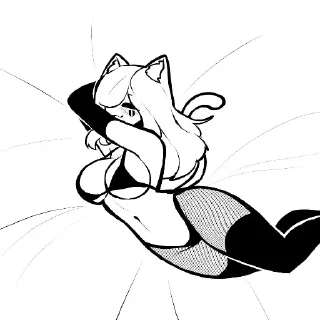 Telegram sticker 👍 Кися