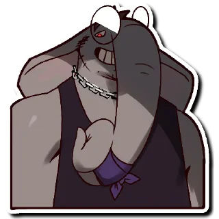 Video sticker 👹 Baron the Elephant