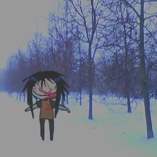 Telegram sticker 🐰 Гладбище