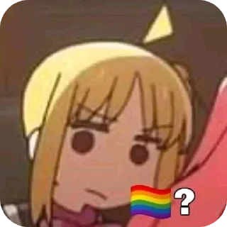 Telegram sticker 🤨 Боччи Тне Годот