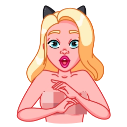 Sticker 🔞 Голые @pornomemesy 👈🔞