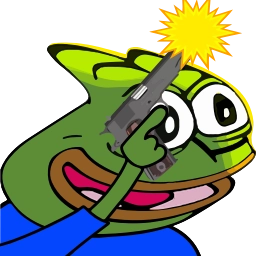 Telegram sticker 🔫 ⚠︎︎ ⇨ @randonia⇦ ⚠︎︎