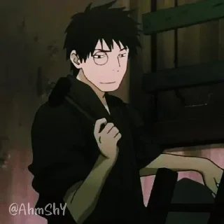 Telegram sticker 💨 - ᗷY @ahMshY 𓉮 . Mushishi