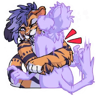 Sticker 🤗 Huntra Mystic-Claw