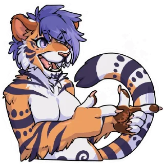 Telegram sticker 👉 Huntra Mystic-Claw