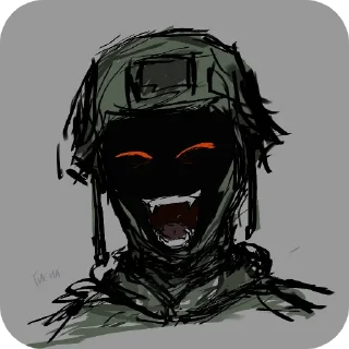 Telegram sticker 😁 Гиена:)