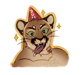 Sticker 😋 Zillo's a whore
