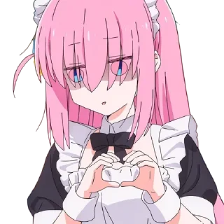 Telegram sticker ❤️ Bocchi @Elvis_G150