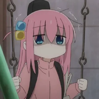 Telegram sticker 🙁 Bocchi @Elvis_G150