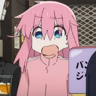 Telegram sticker 😧 Bocchi @Elvis_G150
