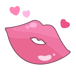 Sticker 💋 Cute 2 ➜ @CenterOfPacks