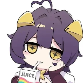 Telegram sticker 🧃 Gato amargado