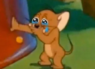 Telegram sticker 😭 هــاجــر ²