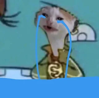Telegram sticker 😭 هــاجــر ²