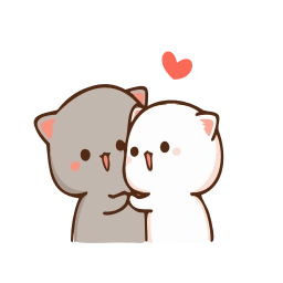 Telegram sticker ❤️ Peach & Goma @PeachLovesGoma