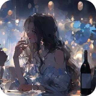 Telegram sticker ❤ kinza & Admin
