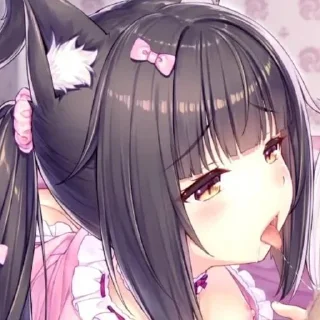 Video sticker 🌟 巧克力 ^_^ @lolimalako ::