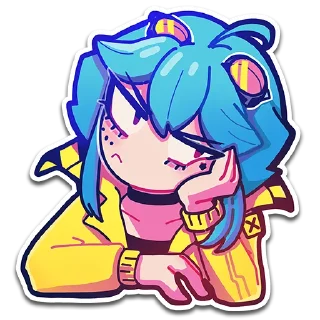 Telegram sticker 😒 РадиоБаньковые Щюпщи