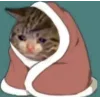 Sticker 😔 коты @TgEmodziBot