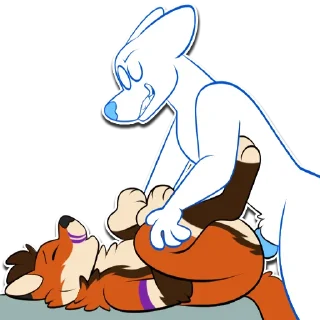 Telegram sticker 🛏 Felix's Forbidden Pack (NSFW)