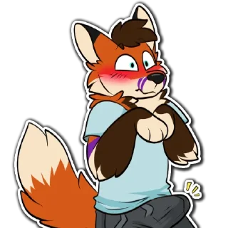 Telegram sticker ⛺️ Felix's Forbidden Pack (NSFW)