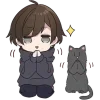 Sticker 🥹 Менхера-кун 6 @Nyasticks