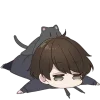 Sticker 🫠 Менхера-к�...