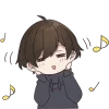 Sticker ☺️ Менхера-кун 6 @Nyasticks
