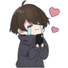 Sticker 😍 Менхера-кун 6 @Nyasticks