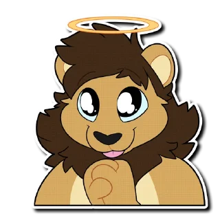 Telegram sticker 😇 Lionel Leupold