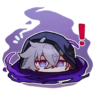 Telegram sticker 😊 「Flying Aureus Shot to Lupine Rue」 Sticker Set 17