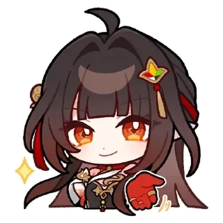 Telegram sticker 😊 「Flying Aureus Shot to Lupine Rue」 Sticker Set 17