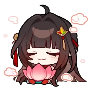 Telegram sticker 😊 「Flying Aureus Shot to Lupine Rue」 Sticker Set 17