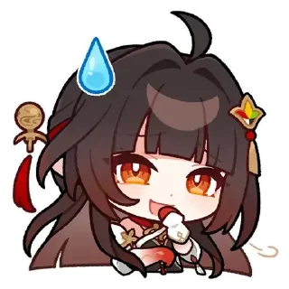 Telegram sticker 😊 「Flying Aureus Shot to Lupine Rue」 Sticker Set 17