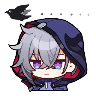 Telegram sticker 😊 「Flying Aureus Shot to Lupine Rue」 Sticker Set 17