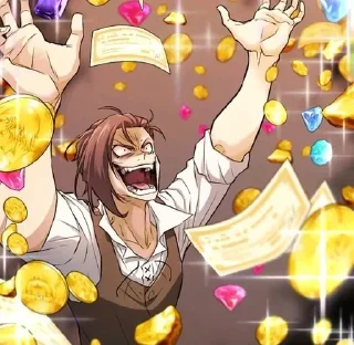 Telegram sticker 💸 The World's Best Engineer( @anime_world_v )