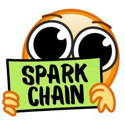 Sticker 🪧 SparkChain emoji · by @kotletovv