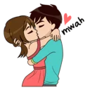 Sticker 💏 Lovely Navo - Cute, Romantic Sticker pack