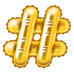 Sticker 🔣 Festive Font ➜ @CenterOfPacks