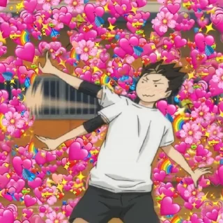 Телеграм стикер 😊 Hearts🥰