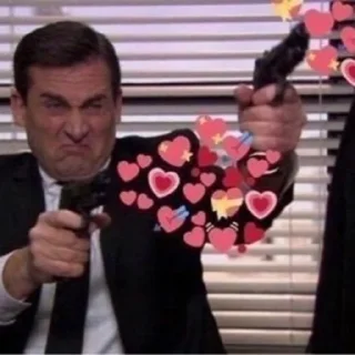 Телеграм стикер ❤️ Hearts🥰