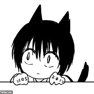 Telegram sticker 🌟 𝘾𝙖𝙩𝙜𝙪𝙢𝙤 /⁠ᐠ⁠｡⁠ꞈ⁠｡⁠ᐟ⁠\ @TwinCur :: @fStikBot