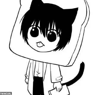 Telegram sticker 🌟 𝘾𝙖𝙩𝙜𝙪𝙢𝙤 /⁠ᐠ⁠｡⁠ꞈ⁠｡⁠ᐟ⁠\ @TwinCur :: @fStikBot