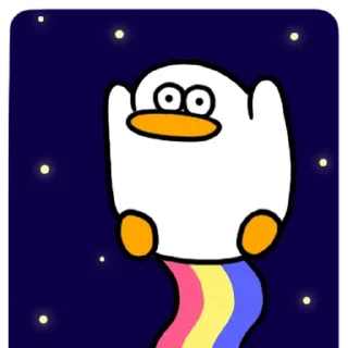 Telegram sticker 💬 오둥이 입니다만 9 By @KakaoEmoticon