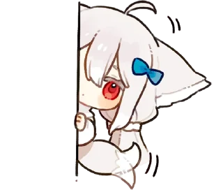 Telegram sticker 👀 桜田シロ @sakurada_shiro