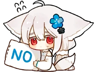 Telegram sticker ❌ 桜田シロ @sakurada_shiro