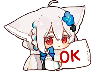 Telegram sticker ⭕️ 桜田シロ @sakurada_shiro